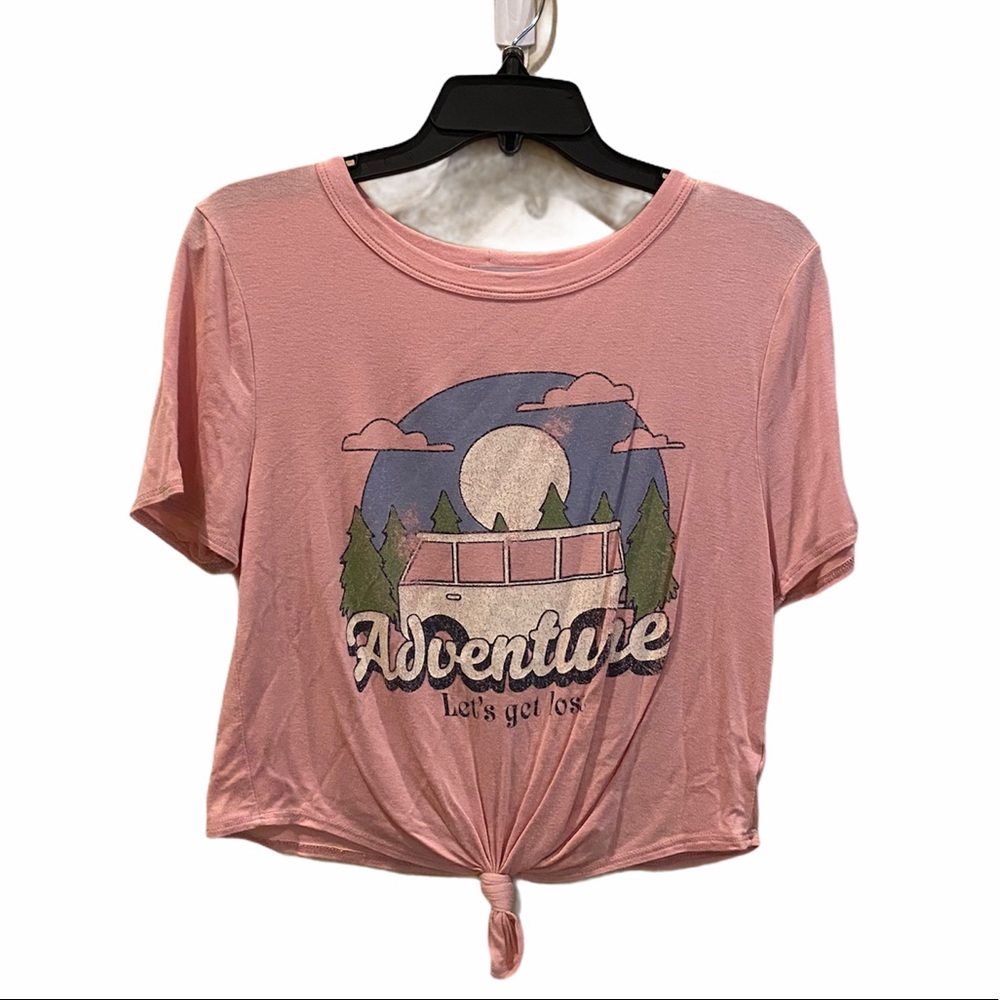 Tied Graphic Tee